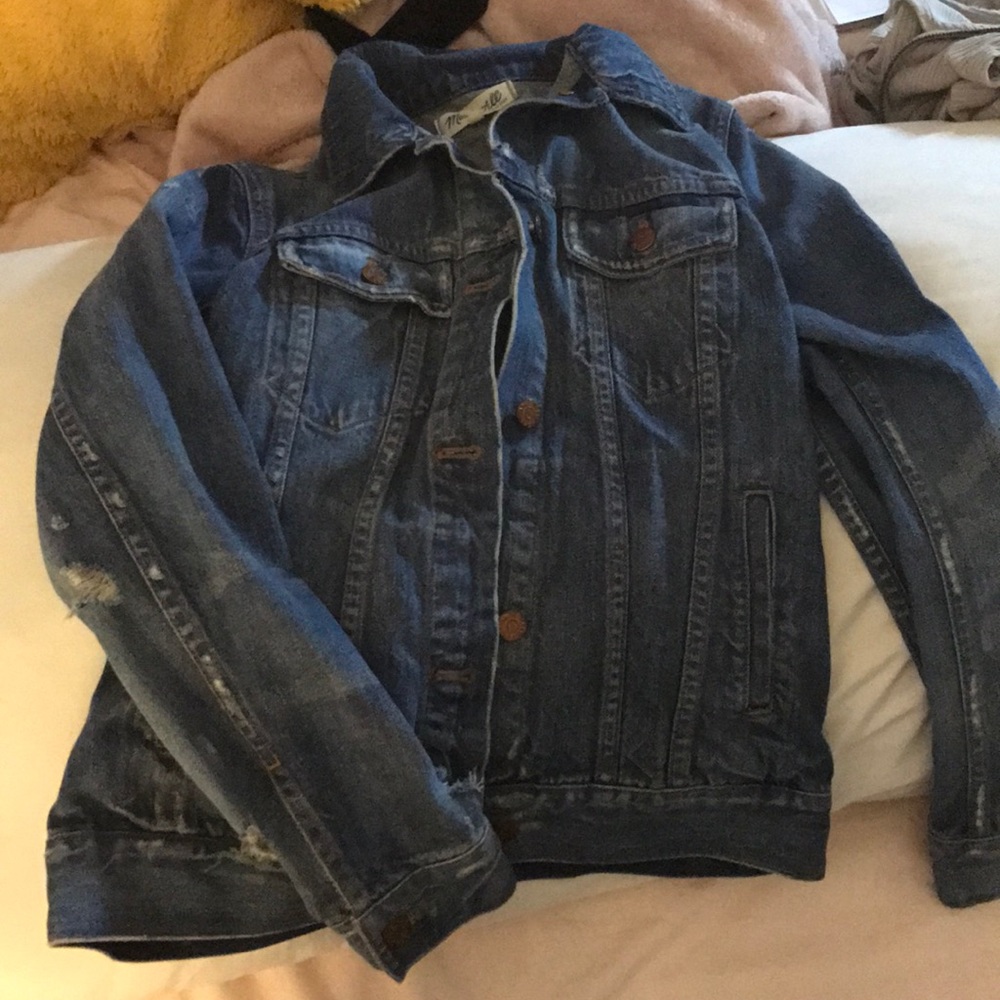 🌌 madewell vintage classic denim jacket